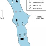 Truesdale Lake Sail Buoy Chart